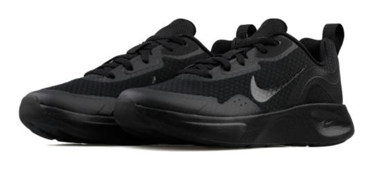 Nike Wearallday CJ1677-002 Bağcıklı Kadın Günlük Ayakkabı Siyah