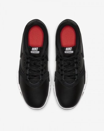 Nike Flex Essential TR Leather AQ8227-001 Bağcıklı Kadın Antrenman Ayakkabısı Siyah