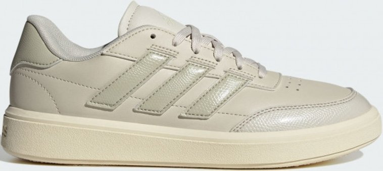 Adidas Courtblock IF6553 Bağcıklı Kadın Günlük Ayakkabı Bej