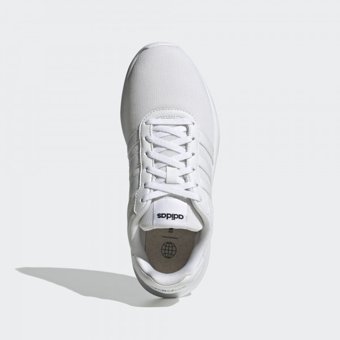 Adidas Lite Racer 3.0 GW7955 Ortopedik Bağcıklı Kadın Koşu Ayakkabısı Beyaz
