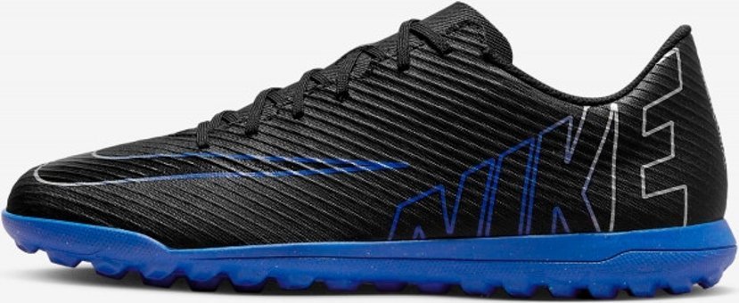 Nike Mercurial Vapor 15 Club DJ5968-040 Bağcıklı Halı Saha Ayakkabısı Siyah