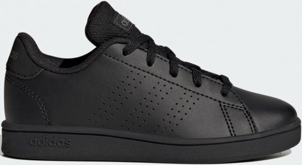 Adidas Advantage Lifestyle Court Lace GW6484 Bağcıklı Erkek Çocuk Günlük Ayakkabı Siyah