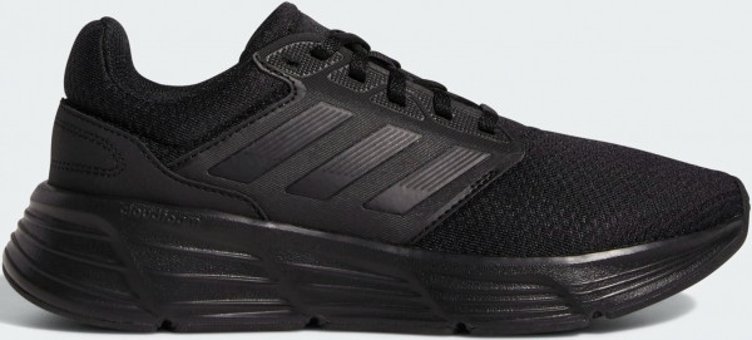 Adidas Galaxy 6 GW4131 Ortopedik Bağcıklı Kadın Koşu Ayakkabısı Siyah