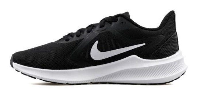 Nike Downshifter 10 CI9984-001 Bağcıklı Kadın Koşu Ayakkabısı Siyah