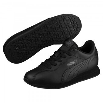 Puma Turin II Jr 366773-04 Bağcıklı Erkek Çocuk Günlük Ayakkabı Siyah