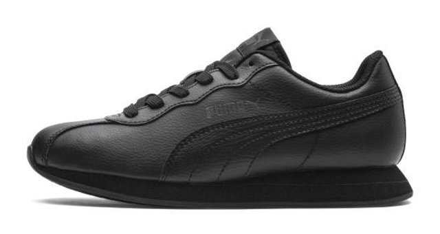 Puma Turin II Jr 366773-04 Bağcıklı Erkek Çocuk Günlük Ayakkabı Siyah