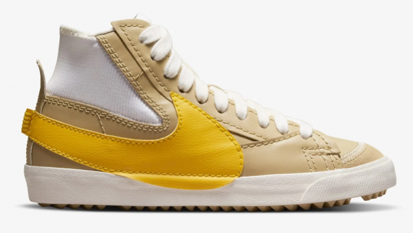 Nike Blazer Mid '77 Jumbo DH7690 - 700 Bağcıklı Unisex Günlük Ayakkabı Bej