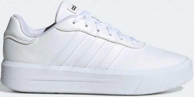 Adidas Court Platform GV9000 Bağcıklı Kadın Günlük Ayakkabı Beyaz