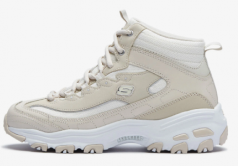 Skechers D'lites Comfy Times 66666244-NAT Bağcıklı Kadın Günlük Ayakkabı Bej
