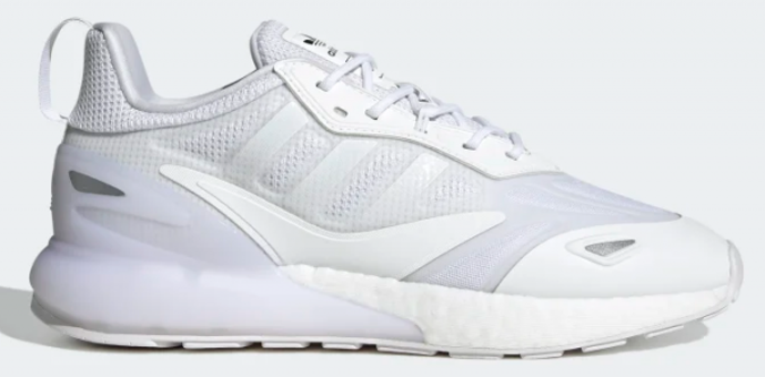 Adidas ZX 2K Boost 2.0 GZ7741 Ortopedik Bağcıklı Erkek Günlük Ayakkabı Beyaz
