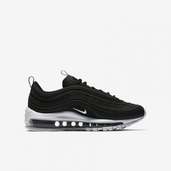 Nike Air Max 97 921522-001 Ortopedik Bağcıklı Erkek Çocuk Günlük Ayakkabı Siyah