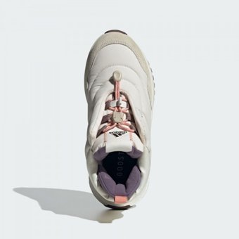 Adidas X_PLRBOOST ID6711 Ortopedik Su Geçirmez Kilitli Bağcıklı Kadın Günlük Ayakkabı Beyaz