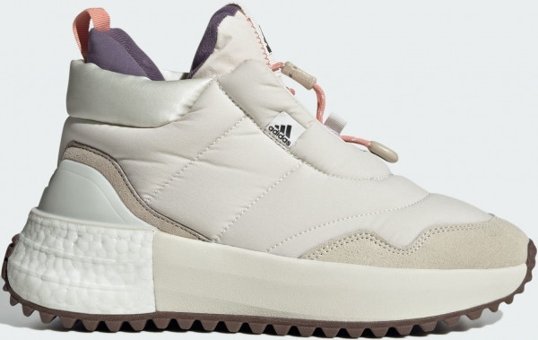 Adidas X_PLRBOOST ID6711 Ortopedik Su Geçirmez Kilitli Bağcıklı Kadın Günlük Ayakkabı Beyaz