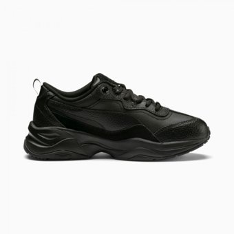 Puma Cilia Lux 370282-07 Ortopedik Bağcıklı Kadın Günlük Ayakkabı Siyah