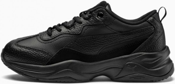 Puma Cilia Lux 370282-07 Ortopedik Bağcıklı Kadın Günlük Ayakkabı Siyah