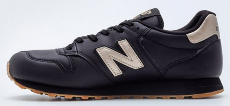 New Balance 500 GW500TGB Bağcıklı Kadın Günlük Ayakkabı Siyah