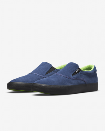 Nike SB Zoom Verona Slip x Leo Baker DC4231-400 Bağcıklı Unisex Kaykay Ayakkabısı Lacivert