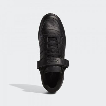 Adidas Forum Low GV9766 Bağcıklı-Cırtlı Erkek Günlük Ayakkabı Siyah