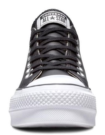 Converse Chuck Taylor All Star Lift 561681C Bağcıklı Kadın Günlük Ayakkabı Siyah