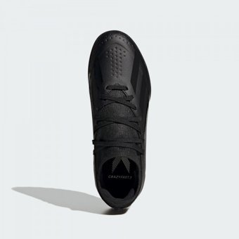 Adidas X Crazyfast.3 IE1570 Bağcıklı Halı Saha Ayakkabısı Siyah