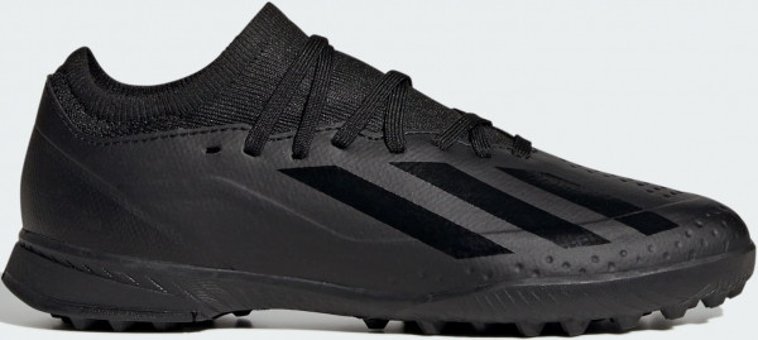 Adidas X Crazyfast.3 IE1570 Bağcıklı Halı Saha Ayakkabısı Siyah