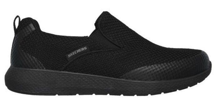 Skechers Kulow Whitewater 52885-BBK Ortopedik Bağcıksız Erkek Yürüyüş Ayakkabısı Siyah