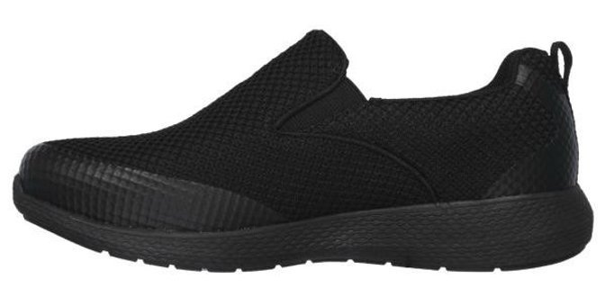 Skechers Kulow Whitewater 52885-BBK Ortopedik Bağcıksız Erkek Yürüyüş Ayakkabısı Siyah
