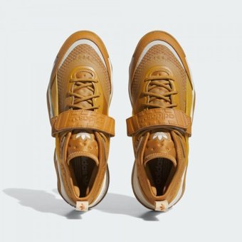 Adidas Streetball III ID5453 Ortopedik Bağcıklı-Cırtlı Erkek Günlük Ayakkabı Hardal