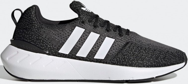 Adidas Swift Run 22 GZ3496 Ortopedik Bağcıklı Erkek Koşu Ayakkabısı Gri