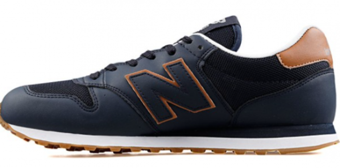 New Balance 500 GM500NTT Bağcıklı Erkek Günlük Ayakkabı Lacivert