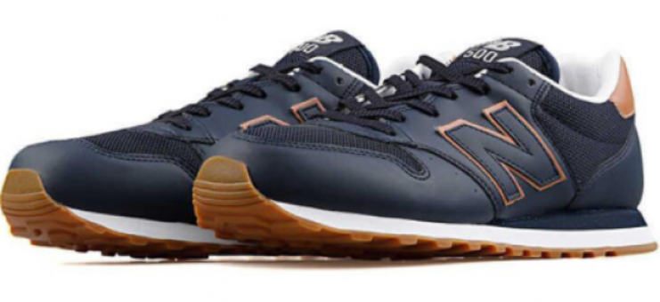 New Balance 500 GM500NTT Bağcıklı Erkek Günlük Ayakkabı Lacivert
