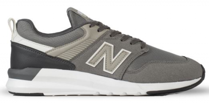New Balance 9 MS009AGM Bağcıklı Erkek Günlük Ayakkabı Gri