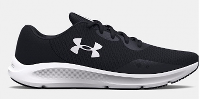 Under Armour Charged Pursuit 3 3024889-001 Ortopedik Bağcıklı Kadın Koşu Ayakkabısı Siyah