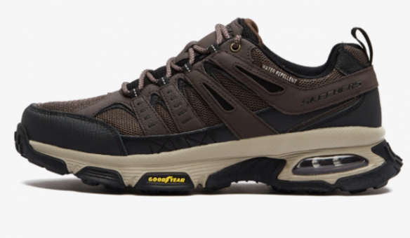 Skechers Skech-Air Envoy 237214-BRBK Ortopedik Su Geçirmez Bağcıklı Erkek Trekking Ayakkabısı Kahverengi