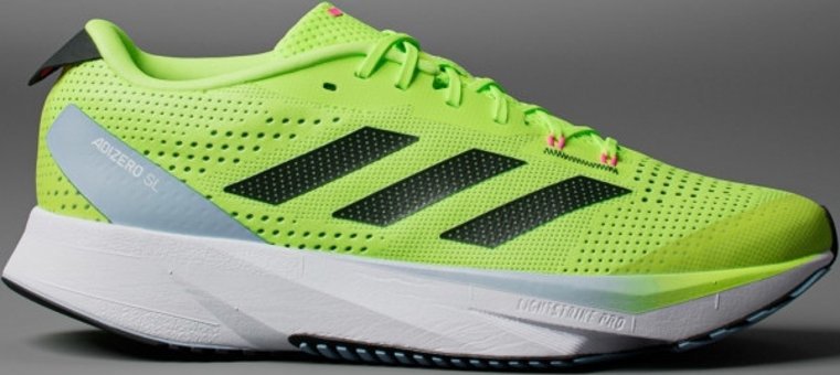 Adidas Adizero SL HQ7231 Ortopedik Bağcıklı Erkek Koşu Ayakkabısı Yeşil