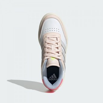 Adidas Courtblock IG6538 Bağcıklı Kadın Günlük Ayakkabı Beyaz