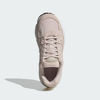 Adidas Falcon IE8203 Ortopedik Bağcıklı Kadın Günlük Ayakkabı Bej