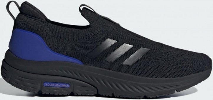 Adidas Cloudfoam Walk Lounger ID4057 Ortopedik Bağcıksız Erkek Günlük Ayakkabı Siyah