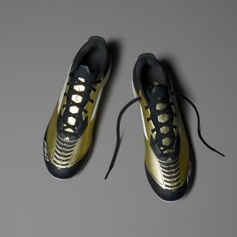 Adidas F50 League FG/MG Messi IG9274 Bağcıklı Çivili Krampon Altın
