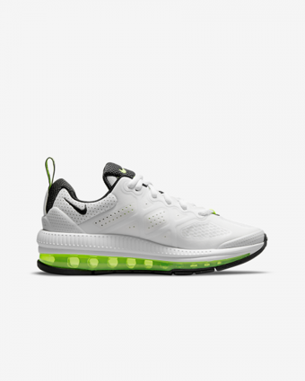 Nike Air Max Genome CZ4652-103 Ortopedik Bağcıklı Erkek Çocuk Koşu Ayakkabısı Beyaz