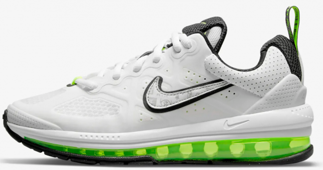 Nike Air Max Genome CZ4652-103 Ortopedik Bağcıklı Erkek Çocuk Koşu Ayakkabısı Beyaz