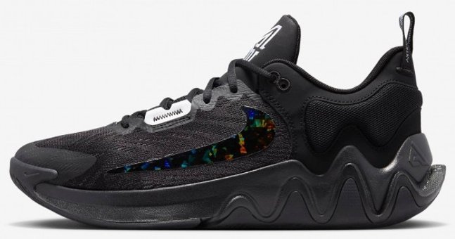 Nike Giannis Immortality 2 DM0825-002 Bağcıklı Erkek Günlük Ayakkabı Siyah
