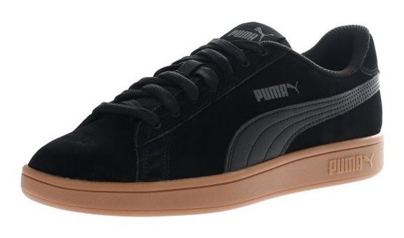Puma Smash V2 364989-15 Bağcıklı Erkek Günlük Ayakkabı Siyah