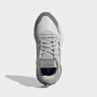 Adidas Nite Jogger H01737 Ortopedik Bağcıklı Erkek Günlük Ayakkabı Gri