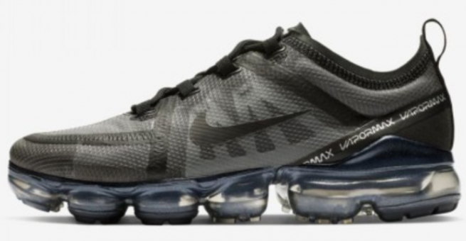 Nike Air VaporMax 2019 AR6632-002 Ortopedik Bağcıklı Kadın Günlük Ayakkabı Gri