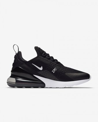 Nike Air Max 270 AH8050-002 Ortopedik Bağcıklı Erkek Günlük Ayakkabı Siyah