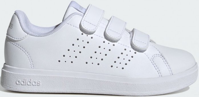 Adidas Advantage Base 2.0 IE9020 Cırtlı Erkek Çocuk Günlük Ayakkabı Beyaz