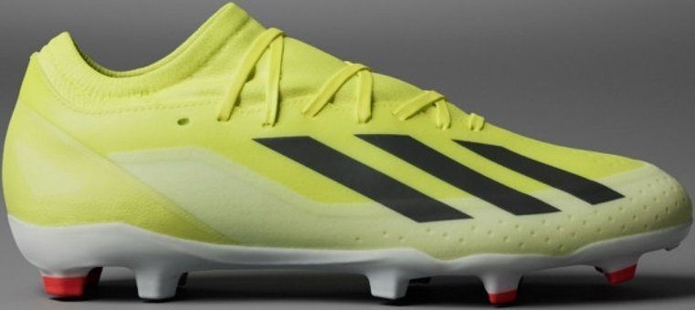 Adidas X Crazyfast League IG0605 Bağcıklı Çivili Krampon Sarı