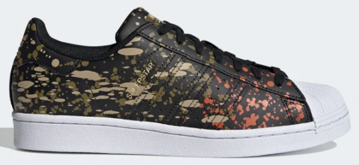 Adidas Superstar FX5538 Ortopedik Bağcıklı Erkek Günlük Ayakkabı Siyah
