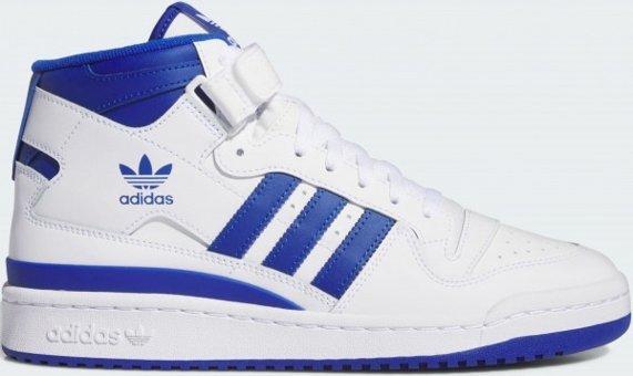 Adidas Forum Mid IG3755 Bilekli Bağcıklı-Cırtlı Erkek Günlük Ayakkabı Beyaz